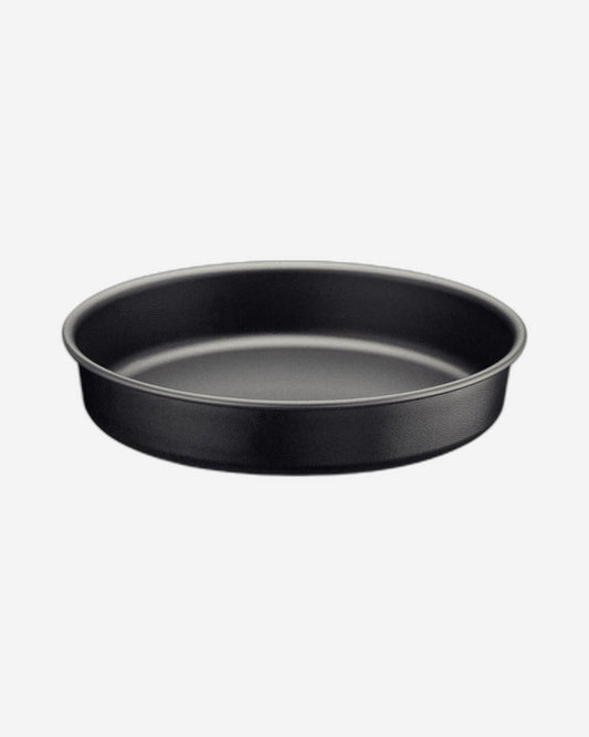 Tramontina Brasil Aluminum Round Baking Pan with Interior and Exterior Starflon Max Nonstick Coating Graphite, 26 cm, 2,4 L