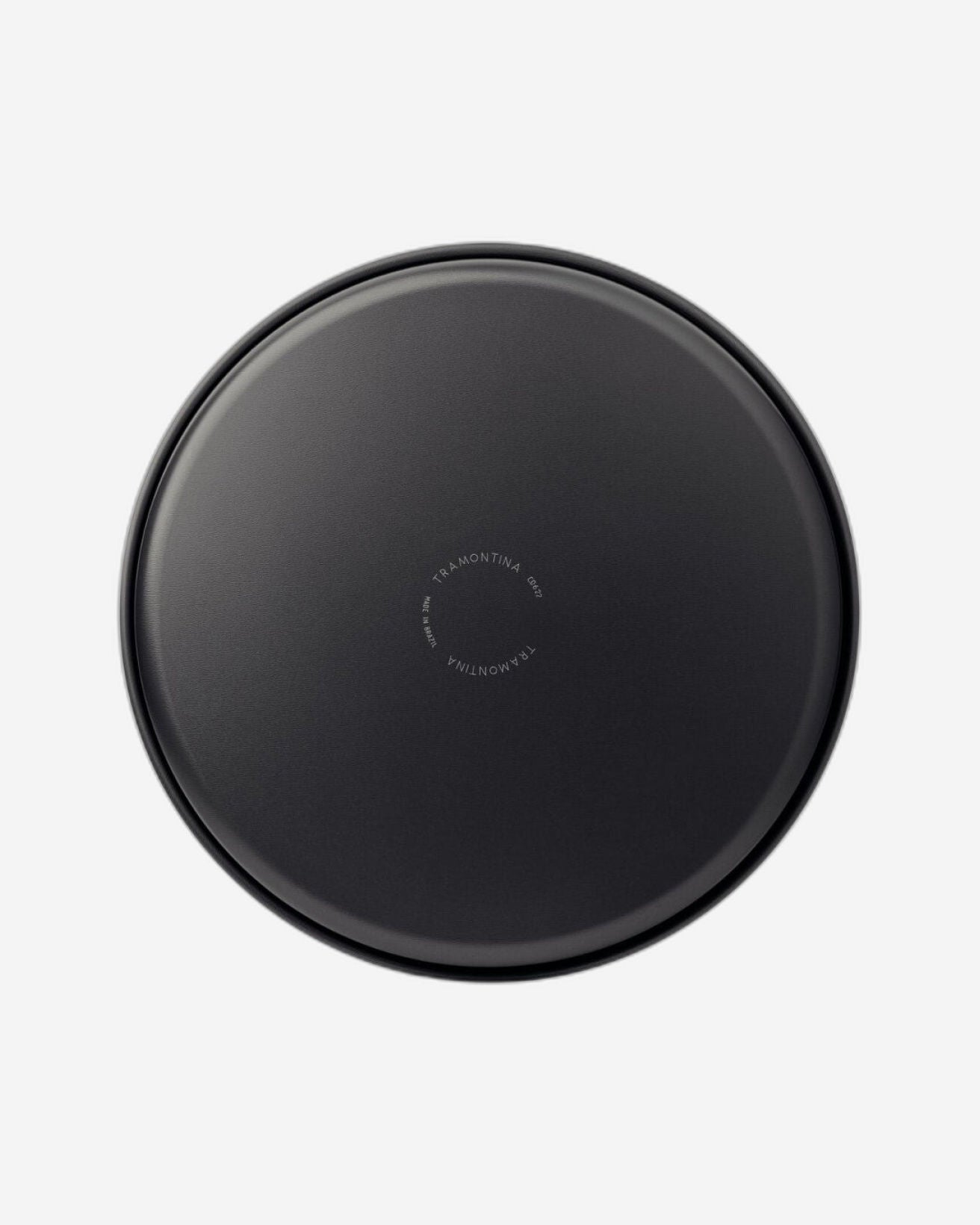 Tramontina Brasil Aluminum Pizza Pan with Interior and Exterior Starflon Max Nonstick Coating Graphite, 35 cm, 2,5 L