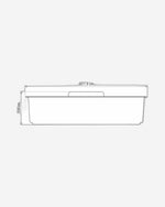 Tramontina Brazil  Brasil 26cm Graphite Aluminum Cake Pan with Removable Bottom and Starflon Max PFOA Free Nonstick Coating