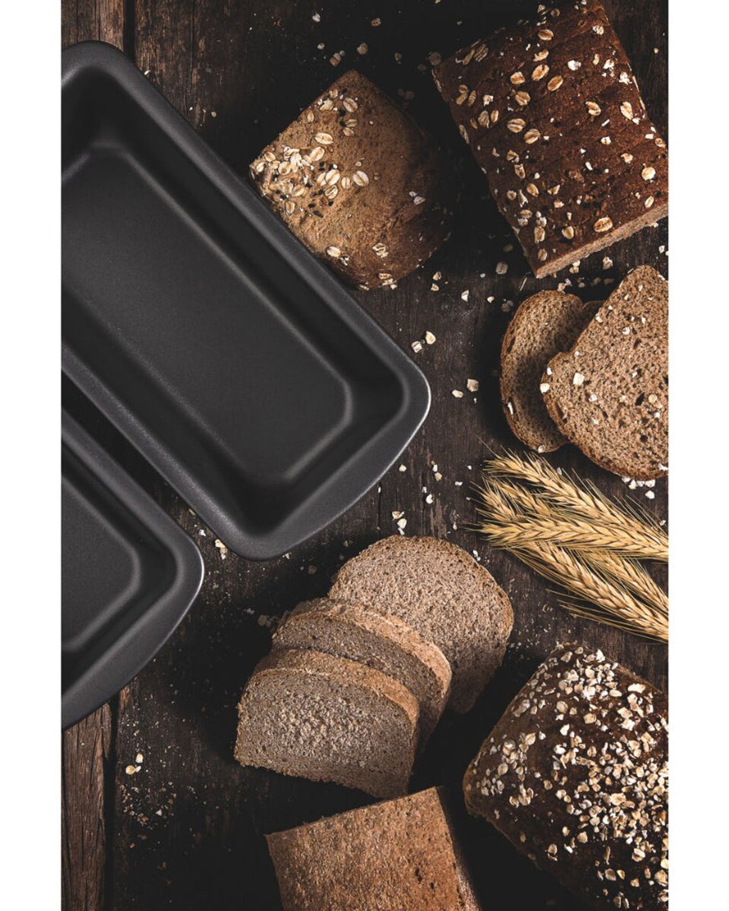 Tramontina Brasil Aluminum Bread Mold with Starflon Max Nonstick Coating Graphite, 26 cm, 1,4 L