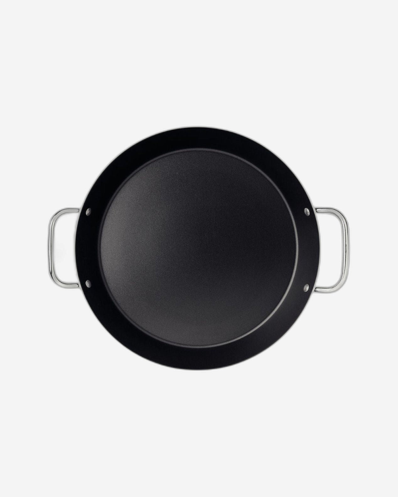 Tramontina Loreto Aluminum Paella Pan with Interior Starflon Max Nonstick Coating and Metallic Handles Graphite 30 cm, 2,5 L