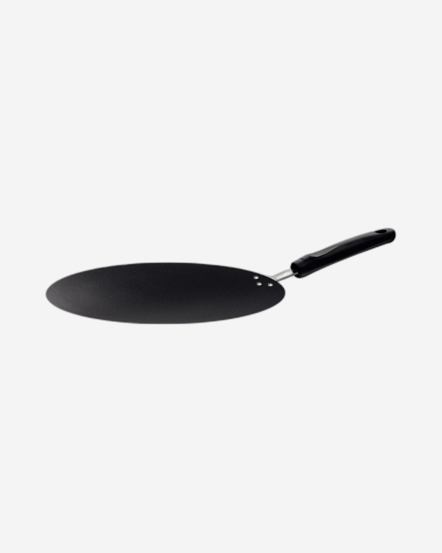 Tramontina Napoli 30?cm Black Aluminum Nonstick Flat Tawa – Made in Brazil