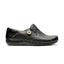 Clarks Womens  Un Loop Black Leather (Standard Fit)