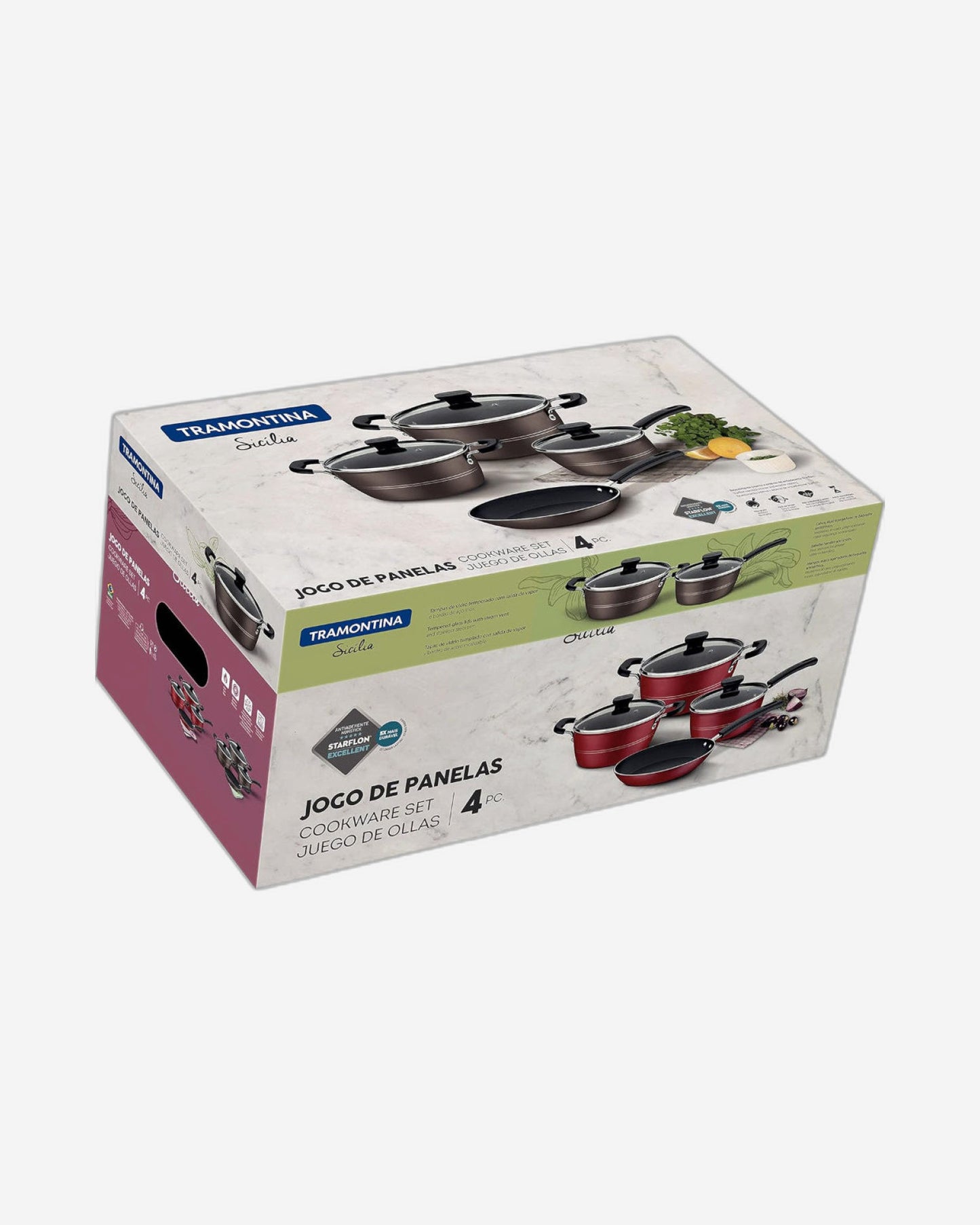 Tramontina Sicilia Cookware Set 7Pc