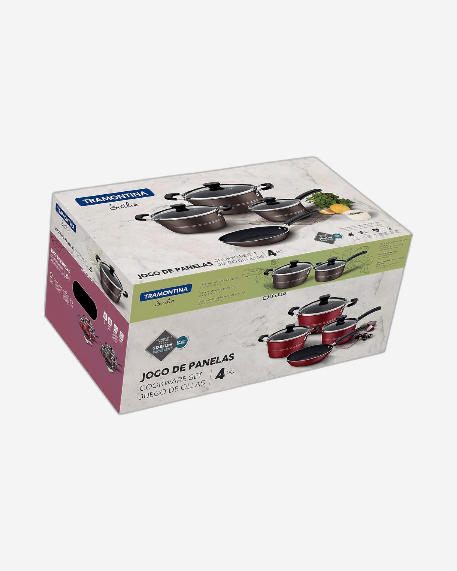 Tramontina Sicilia Cookware Set 7Pc