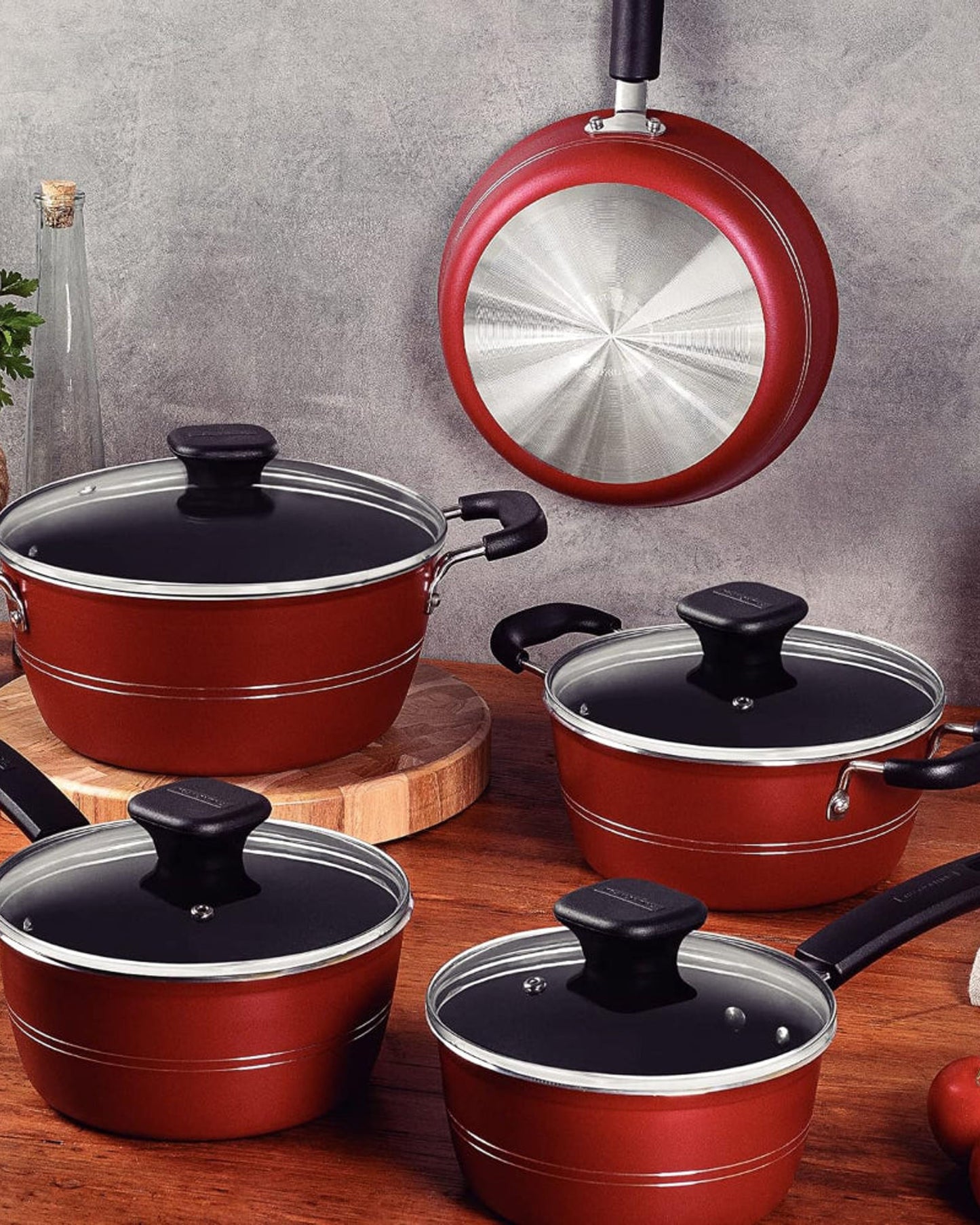 Tramontina Sicilia Cookware Set 9Pc