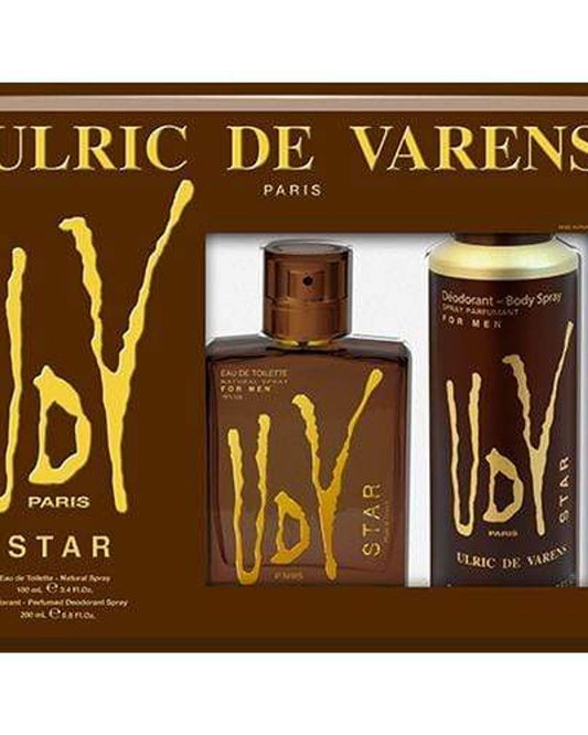 Ulric De Varens Star Coffret (EDT 100ml + Perfumed Deodorant 200ml)