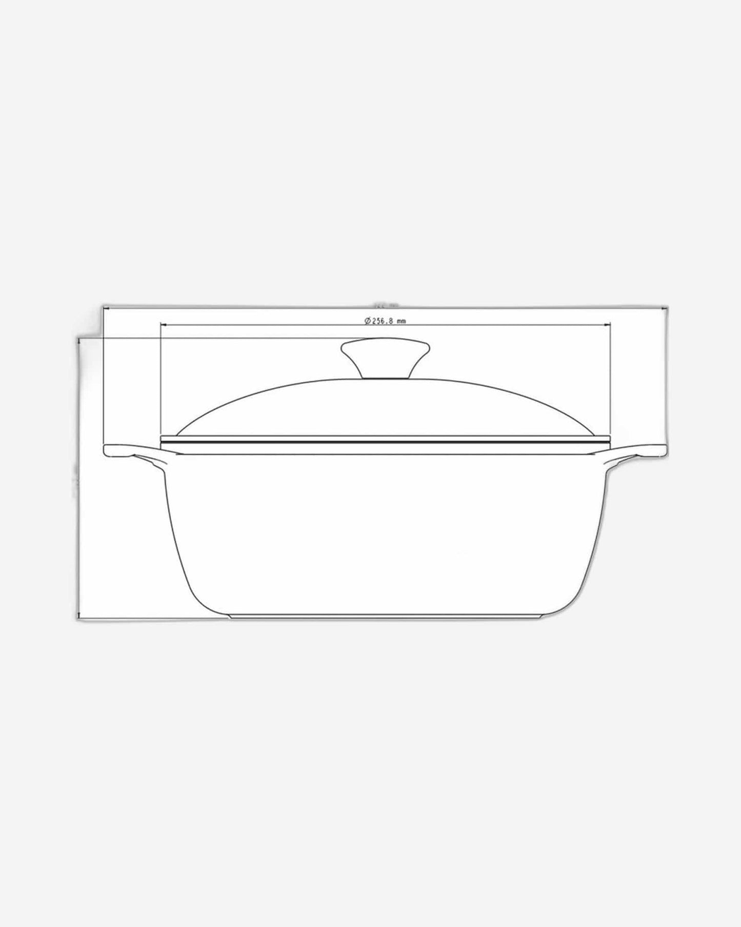 Tramontina Lyon Casserole 3.7L
