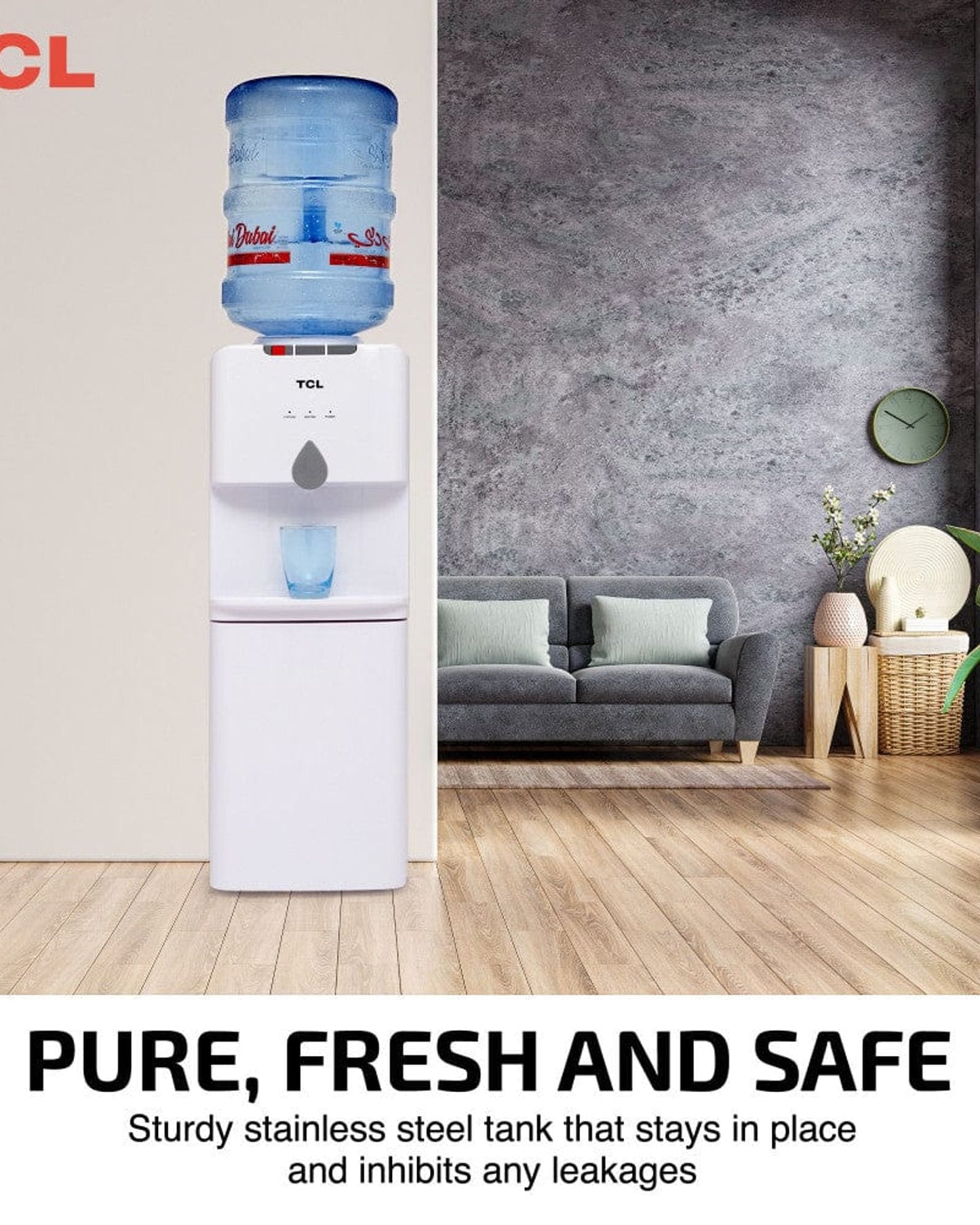 TCL 3-Tap Top Loading Water Dispenser