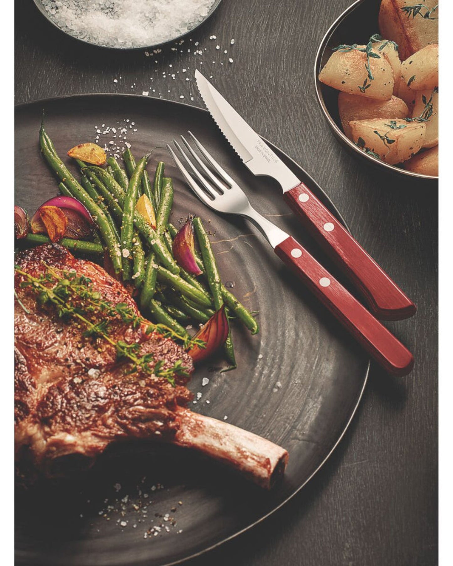 Tramontina Churrasco Table Fork Red
