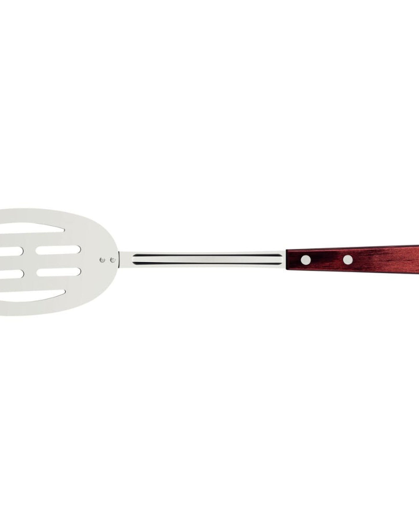 Tramontina Spatula with Stainless Steel Blade and  Treated Red Polywood Handle