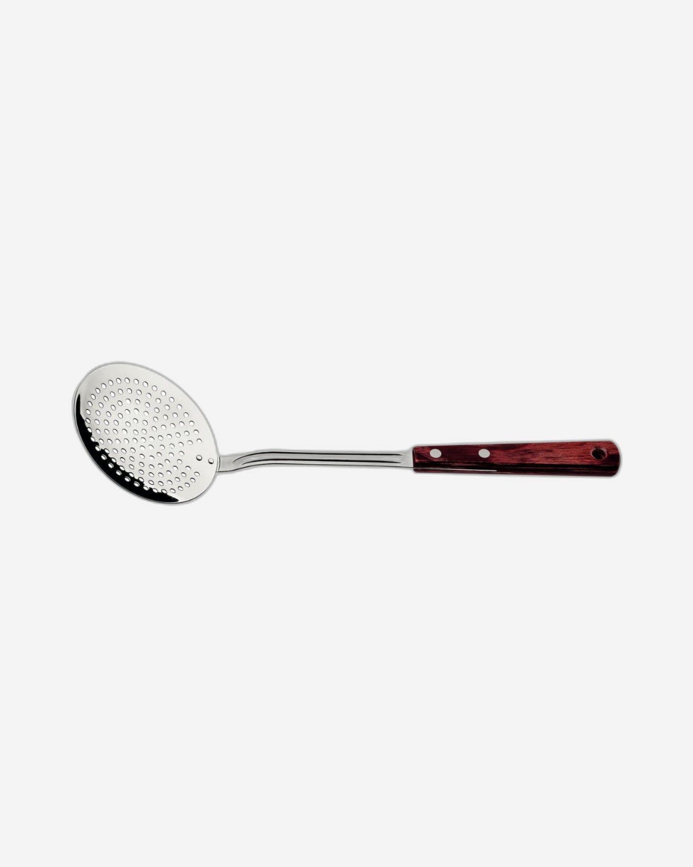 Tramontina Skimmer with Stainless-Steel Scoop and Treated Red Polywood Handle