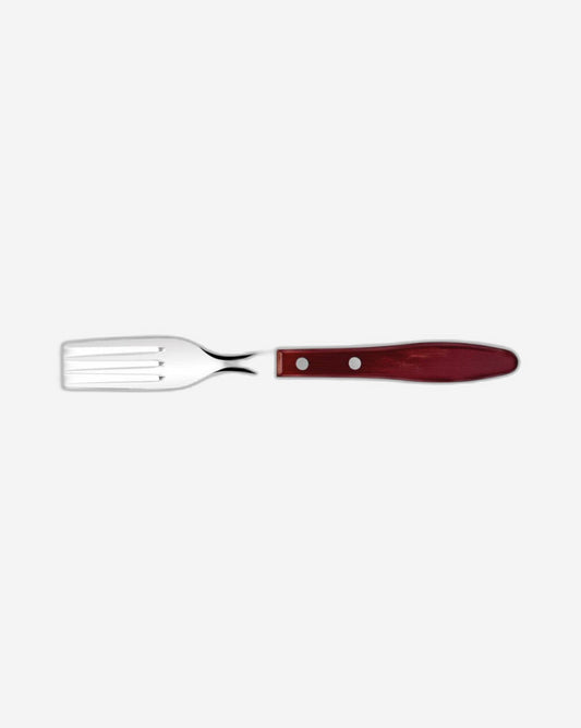 Tramontina Churrasco Jumbo Fork with Stainless-Steel Tines and Treated Red Polywood Handle