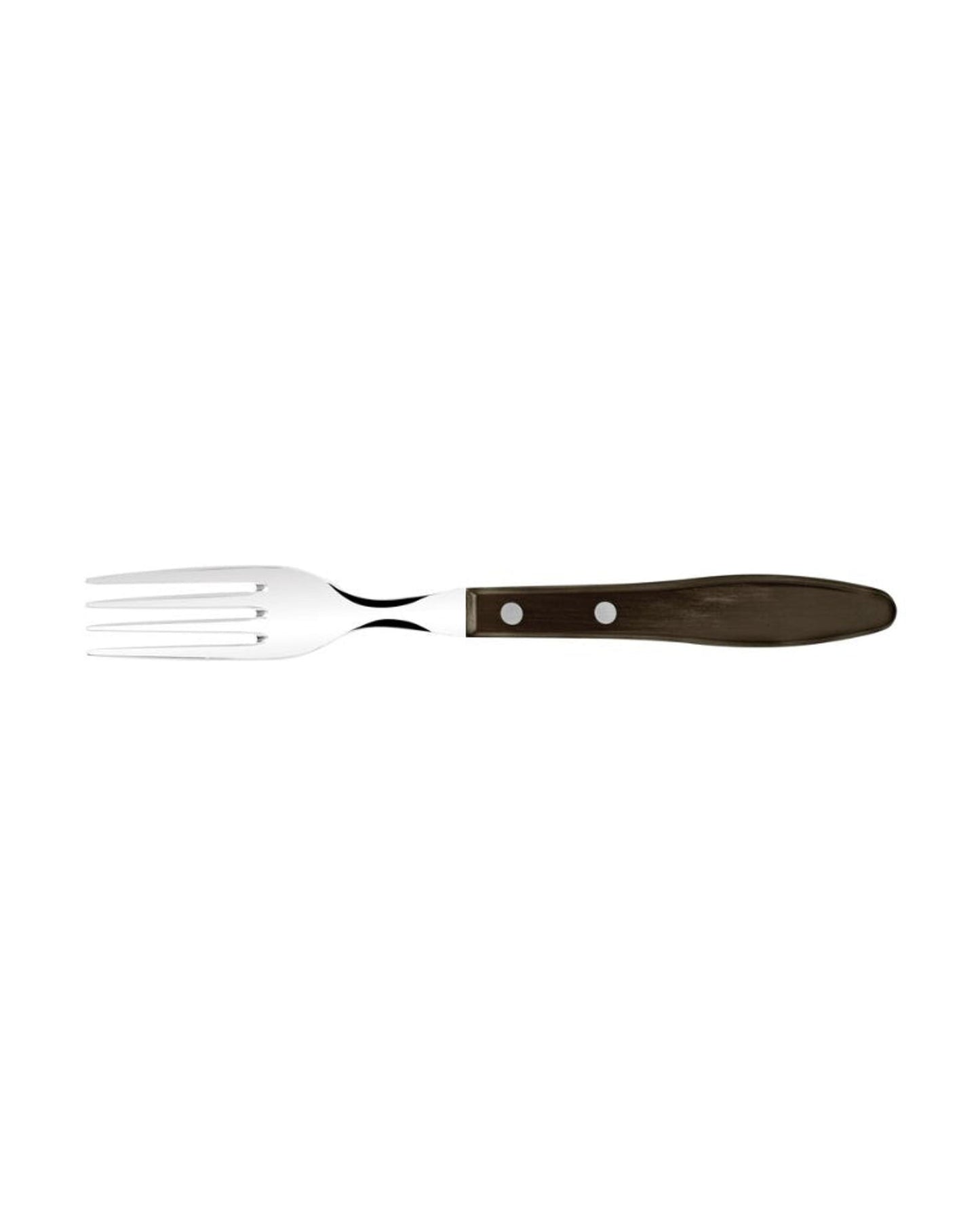 Tramontina Churrasco Jumbo Fork with Stainless-Steel Tines and Treated Brown Polywood Handle