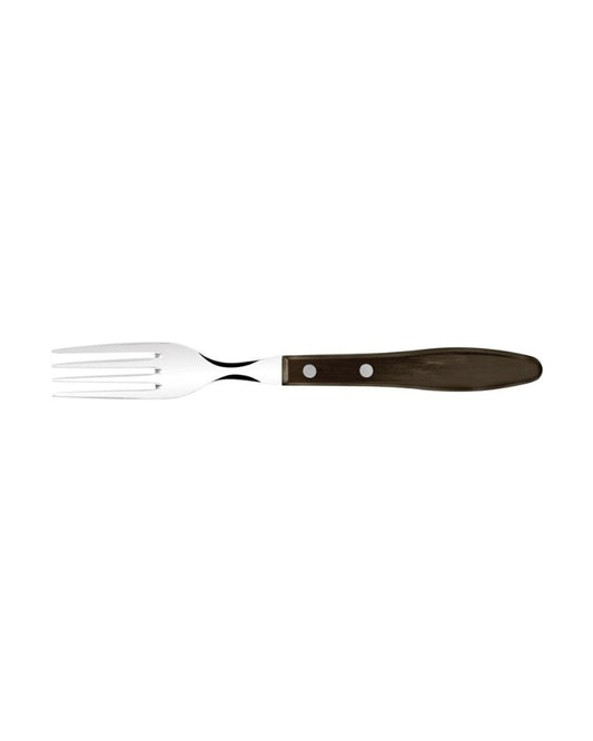 Tramontina Churrasco Jumbo Fork with Stainless-Steel Tines and Treated Brown Polywood Handle