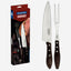 Tramontina Carving Set 2Pc Brown