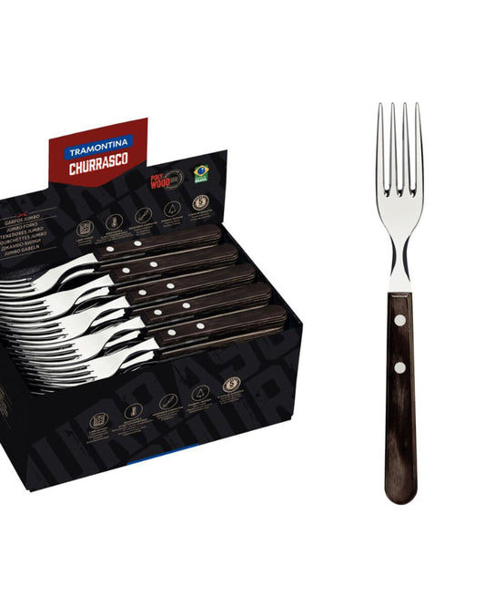 Tramontina Jumbo Fork Brown