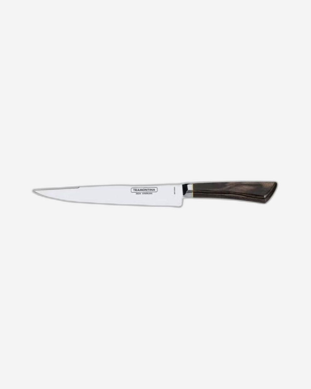 Tramontina Brazil  Century Wood Utility Knife with Stainless-Steel Blade and Brown Treated-Wood Handle 8