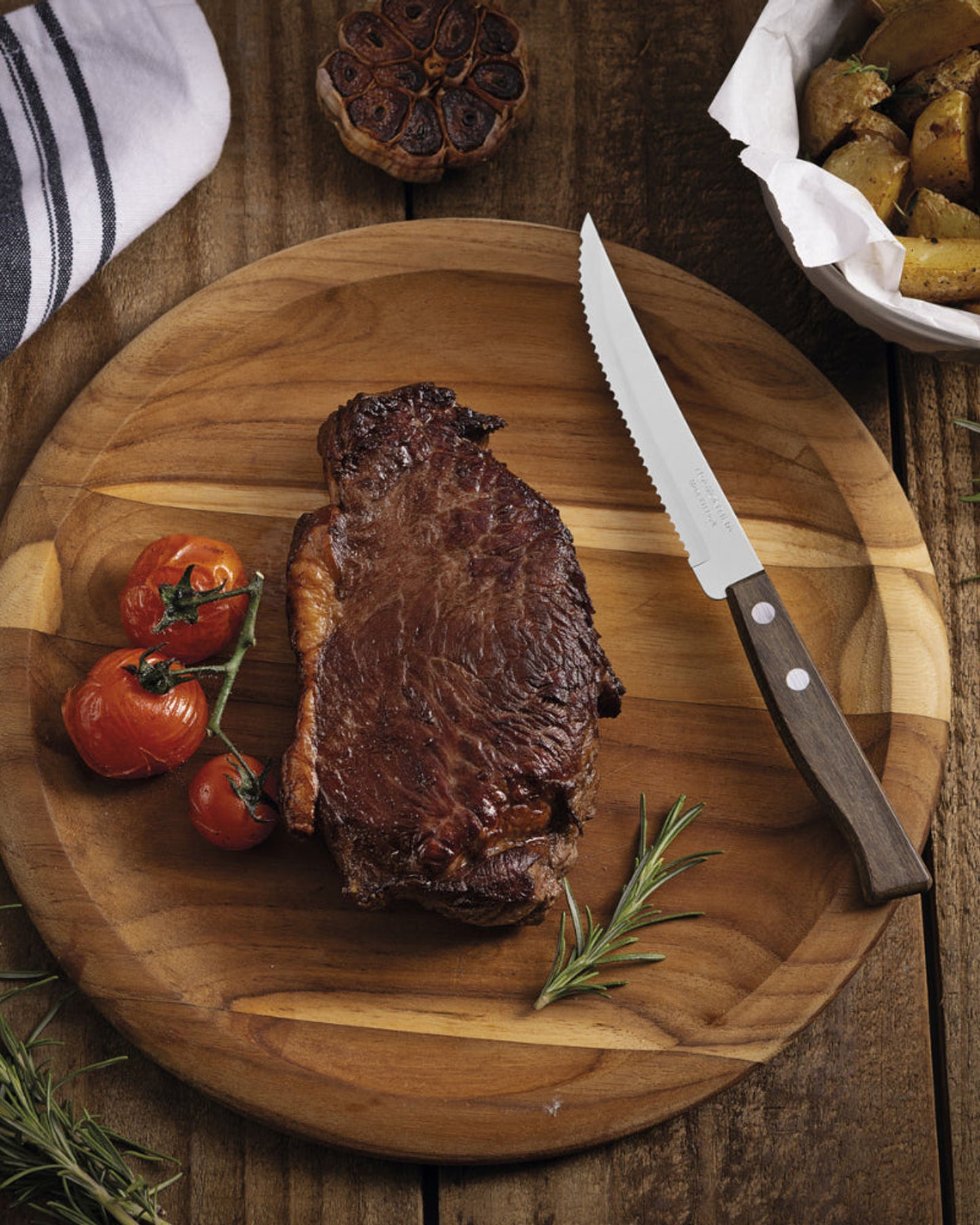 Tramontina Tradicional Steak and Fruit Knife Set 3Pc