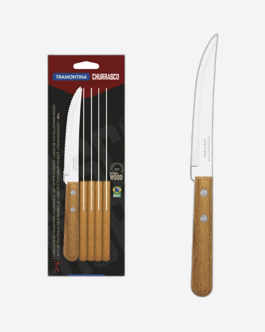 Tramontina Dynamic Steak Knife Set 6Pc