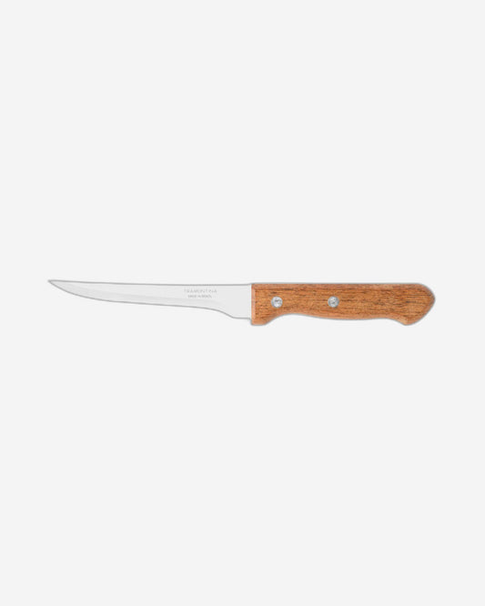 Tramontina Dynamic 5" Boning Knife with Stainless-Steel Blade and Natural Wood Handle