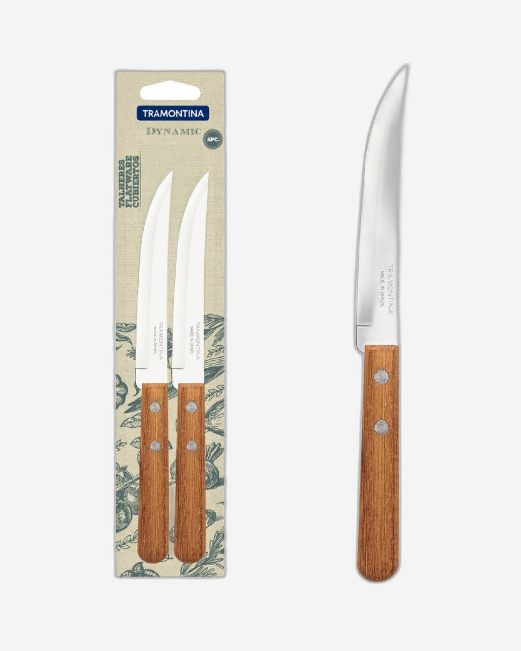 Tramontina Dynamic Steak Knife Set 2Pc