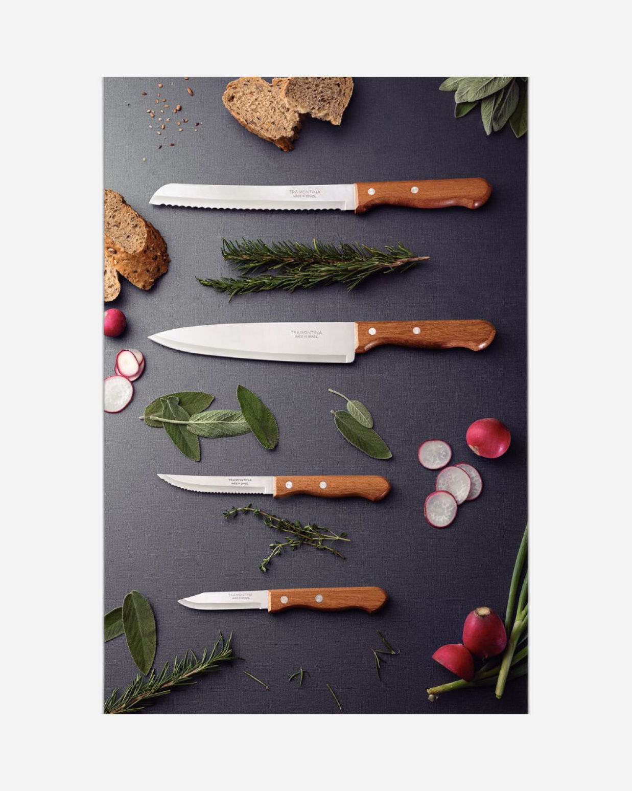 Tramontina Dynamic Knife Set 4Pc