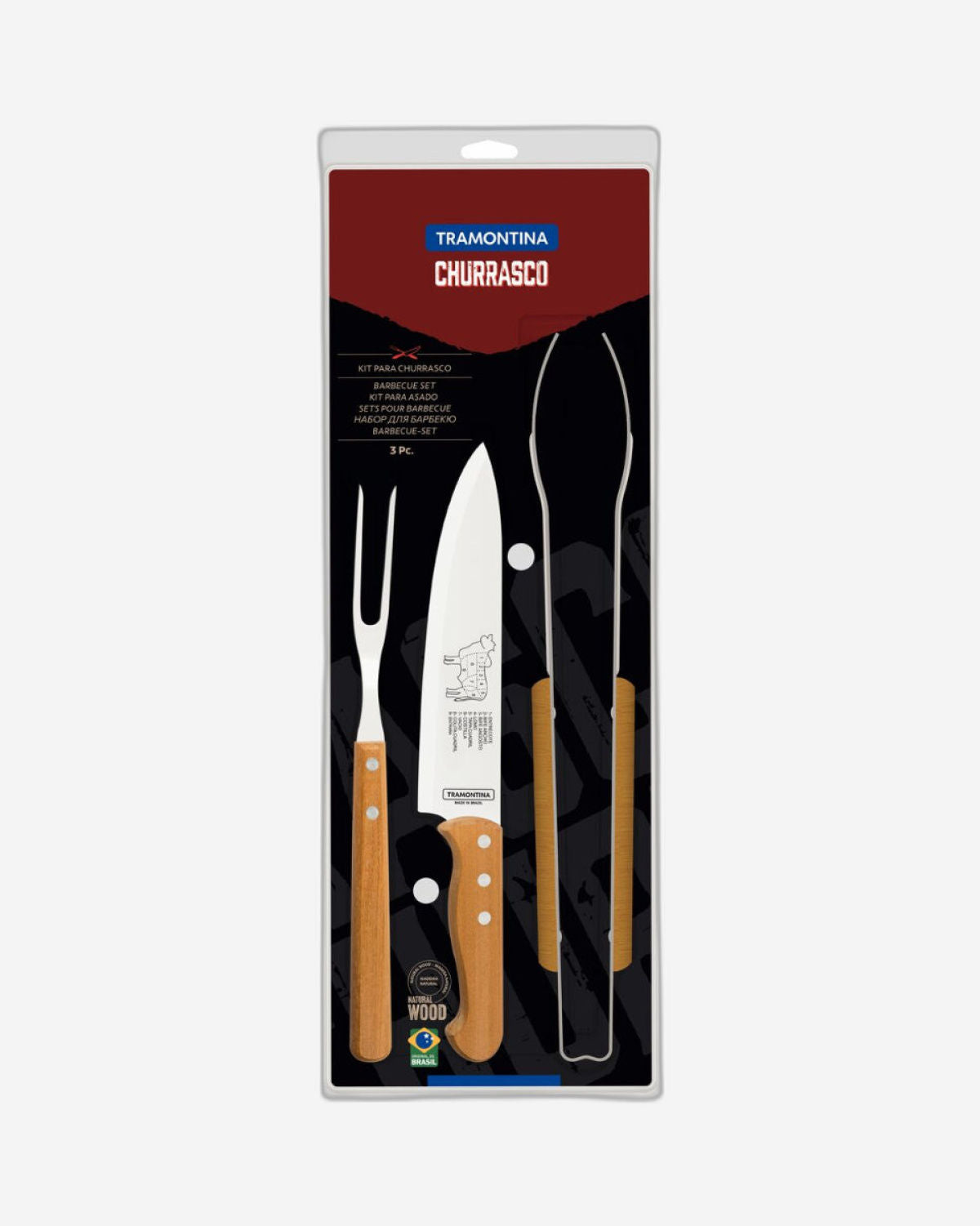 Tramontina Barbecue Set 3Pc