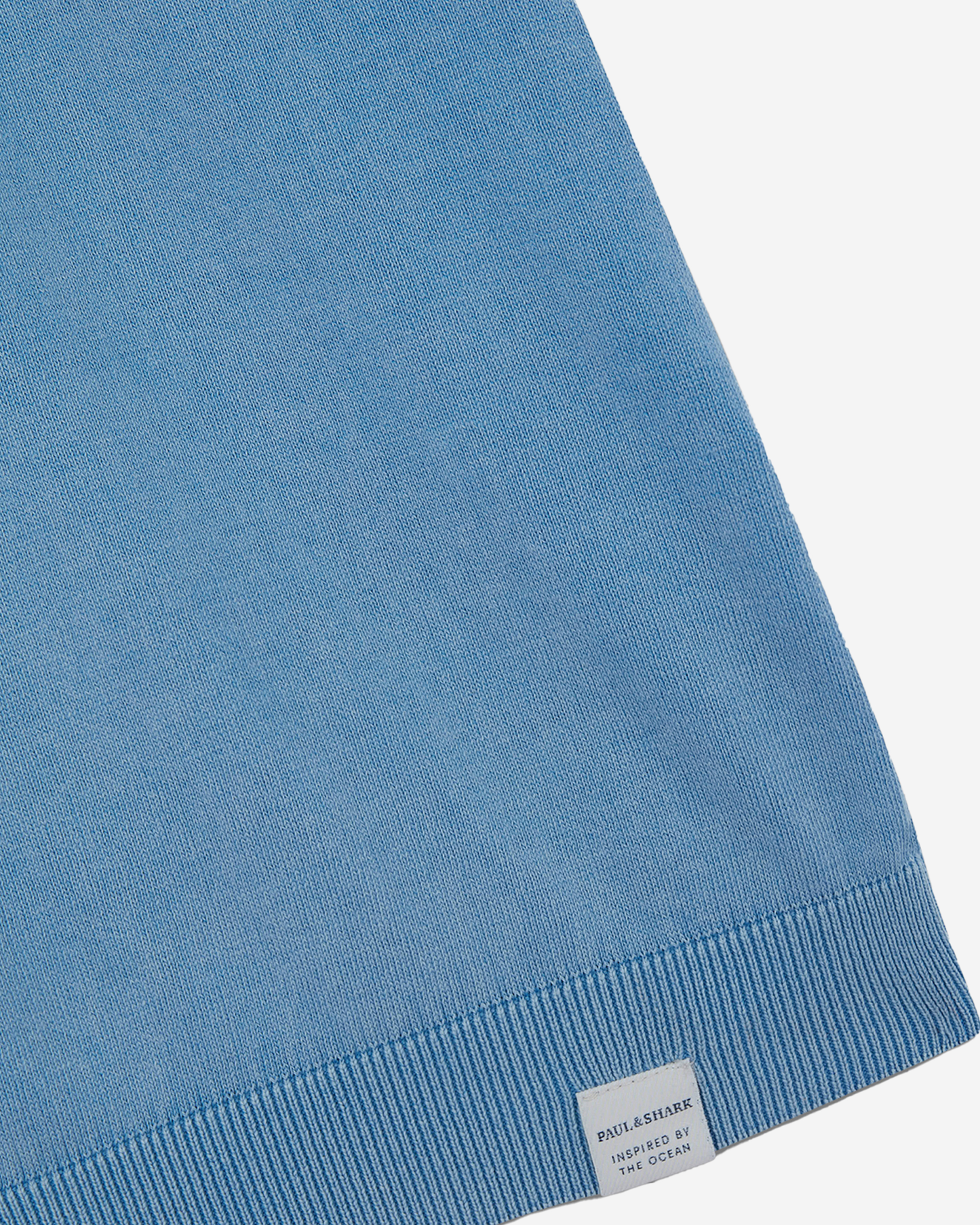 Paul & Shark Cotton Polo Shirt With Buttons - Blue