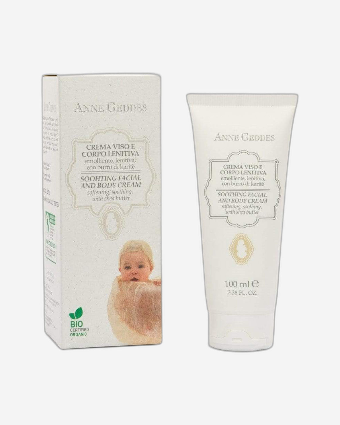 Anne Geddes Baby Soothing Facial and Body Cream 100ml