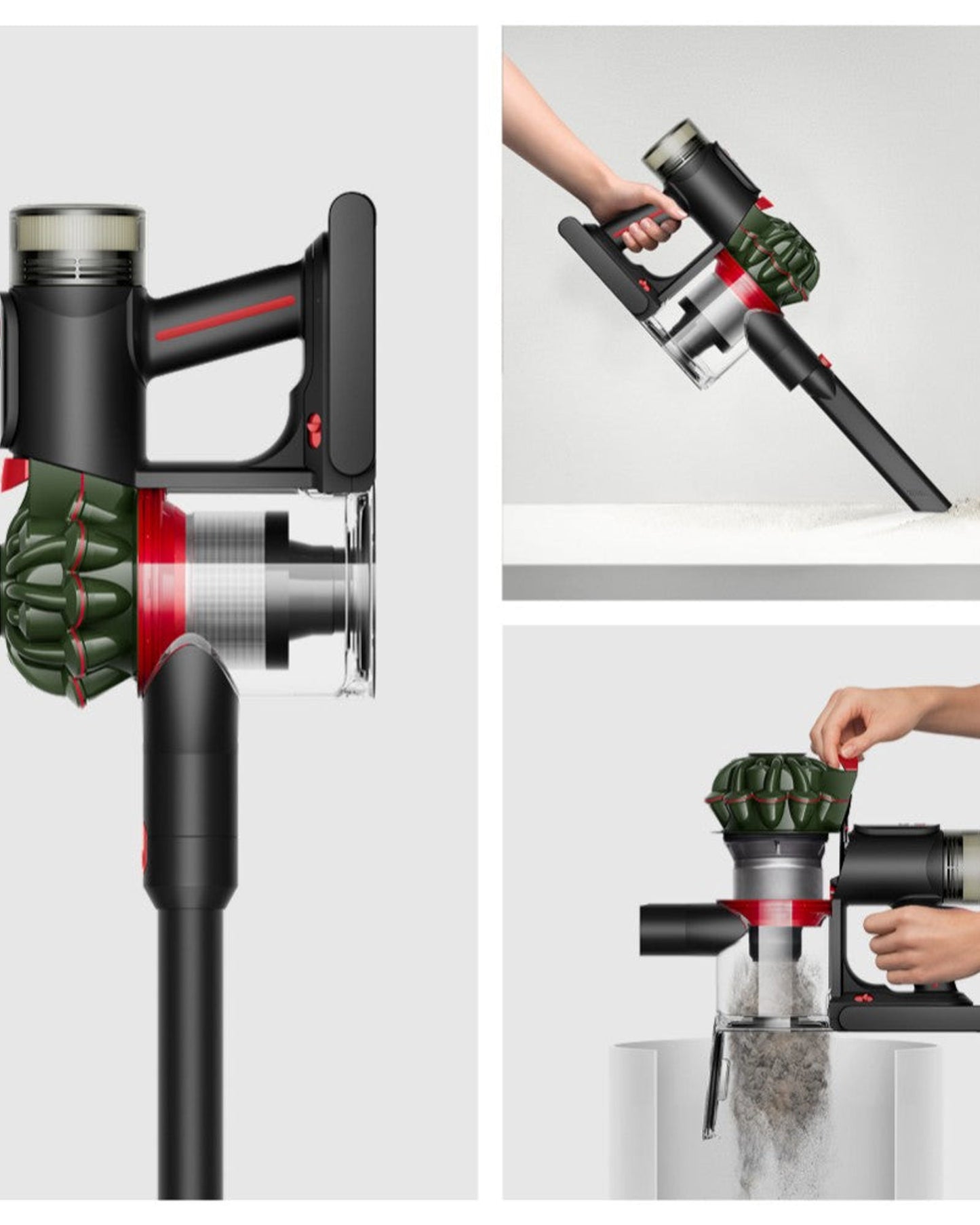 Dyson V8 Cyclone Black/Green Cordless Vacuum Cleaner