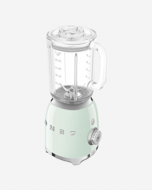 SMEG Retro Style Blender with 4 Speed Settings  Pastel Green