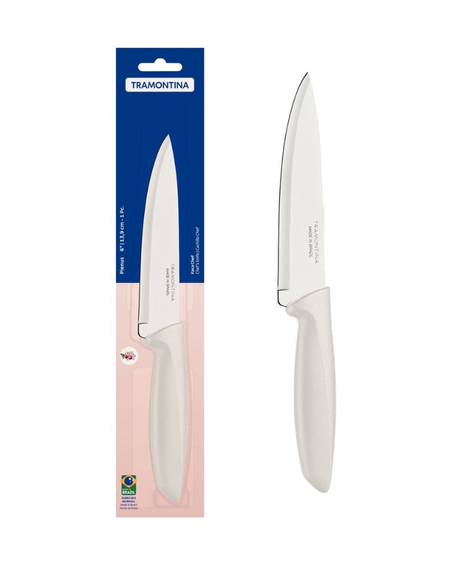 Tramontina Plenus Chef Knife 6Inch White