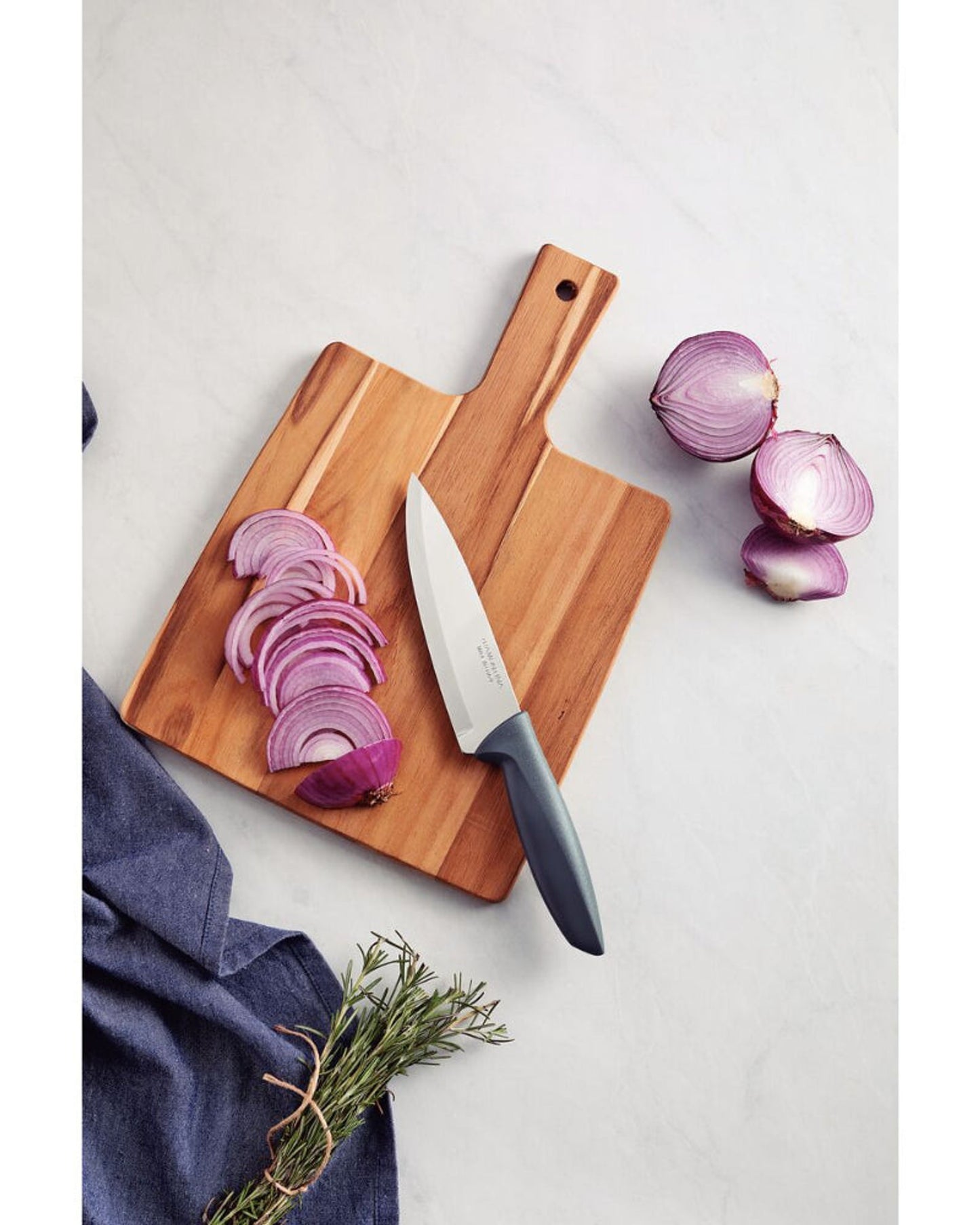 Tramontina Plenus Chef's Knife with Stainless-Steel Blade and Grey Polypropylene Handle 6"