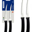 Tramontina Felice Tomato Knives 2Pc Black