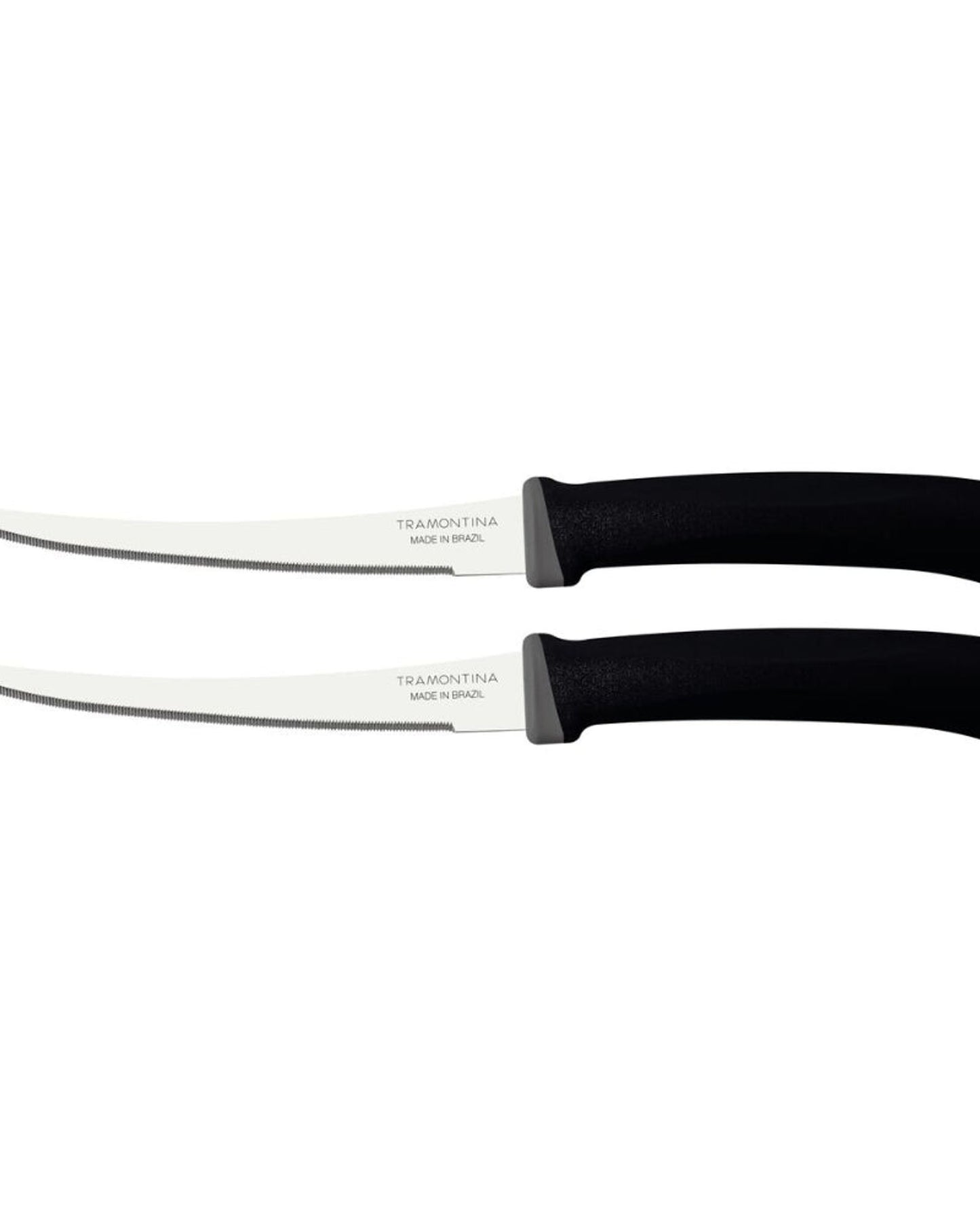 Tramontina Felice Tomato Knives 2Pc Black