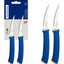Tramontina Felice Tomato Knives 2Pc Blue