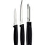 Tramontina Plenus Cutting Set 3Pc Black