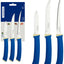 Tramontina Felice Knife Set 3Pc Blue