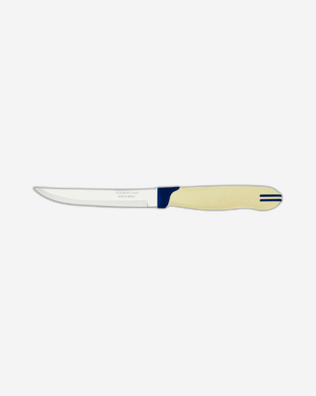 Tramontina Multicolor Steak Knife Set 2Pc Cream and Blue