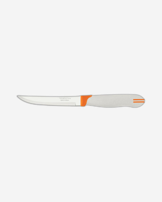 Tramontina Multicolor Steak Knives Set 2Pc White and Orange