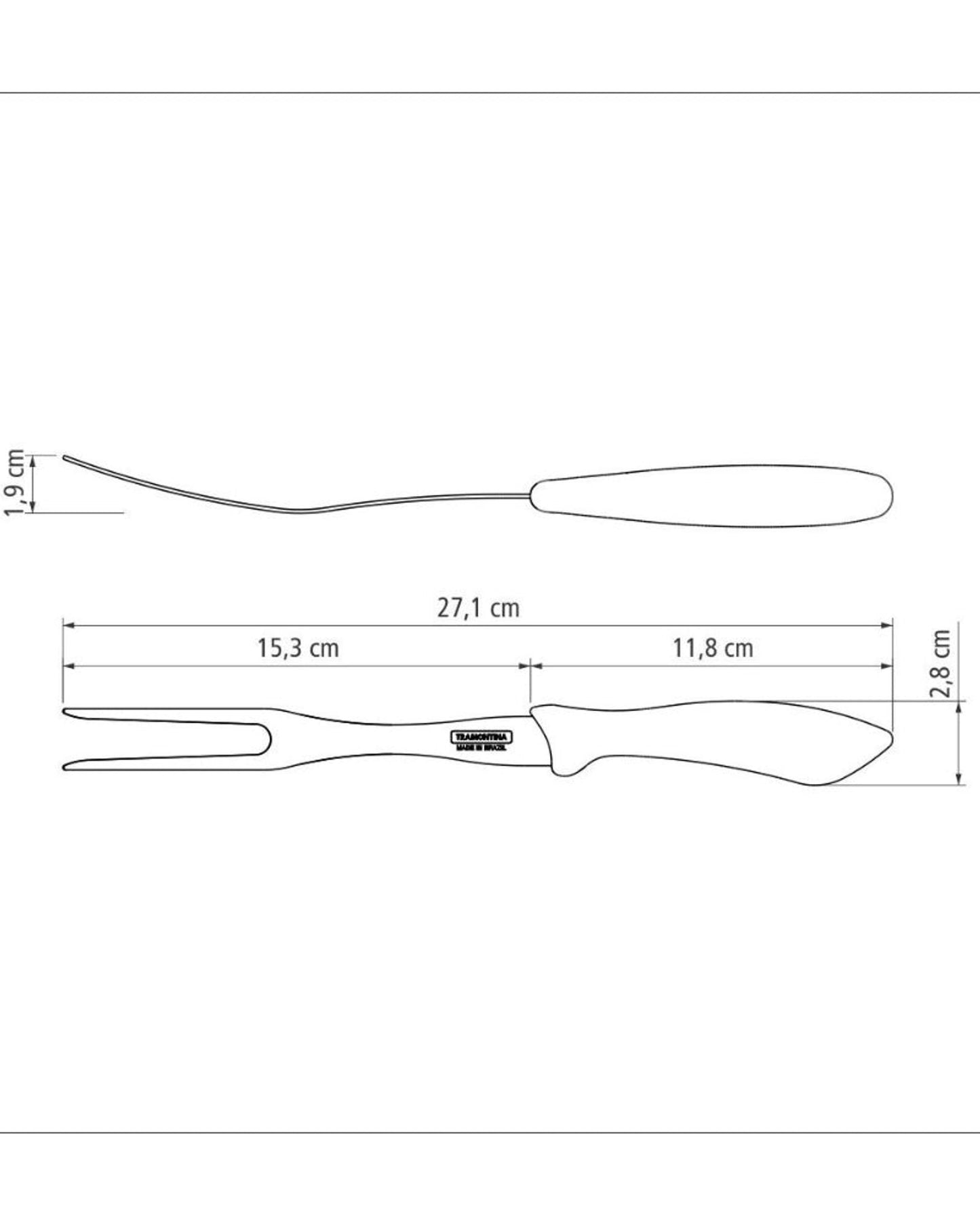 Tramontina Affilata Carving Fork