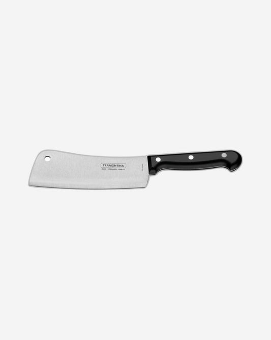 Tramontina Ultracorte 6" Cleaver with Stainless-Steel Blade and Black Polypropylene Handle