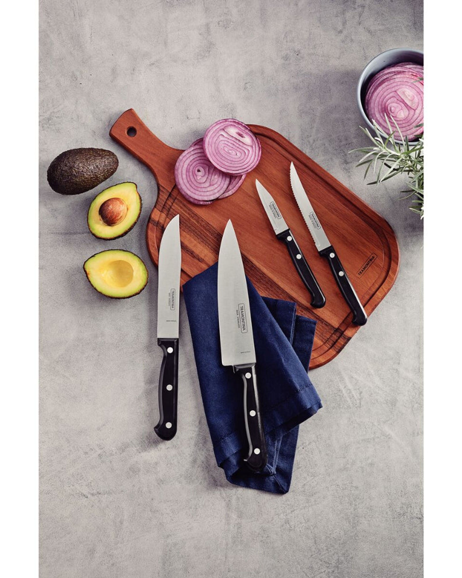 Buy Tramontina Ultracorte Knife Set 4Pc Online in UAE | Jashanmal