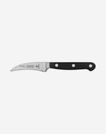 Tramontina Brazil  Century 3 Inches Peeling Knife with Stainless Steel Blade and Black Polycarbonate Handle