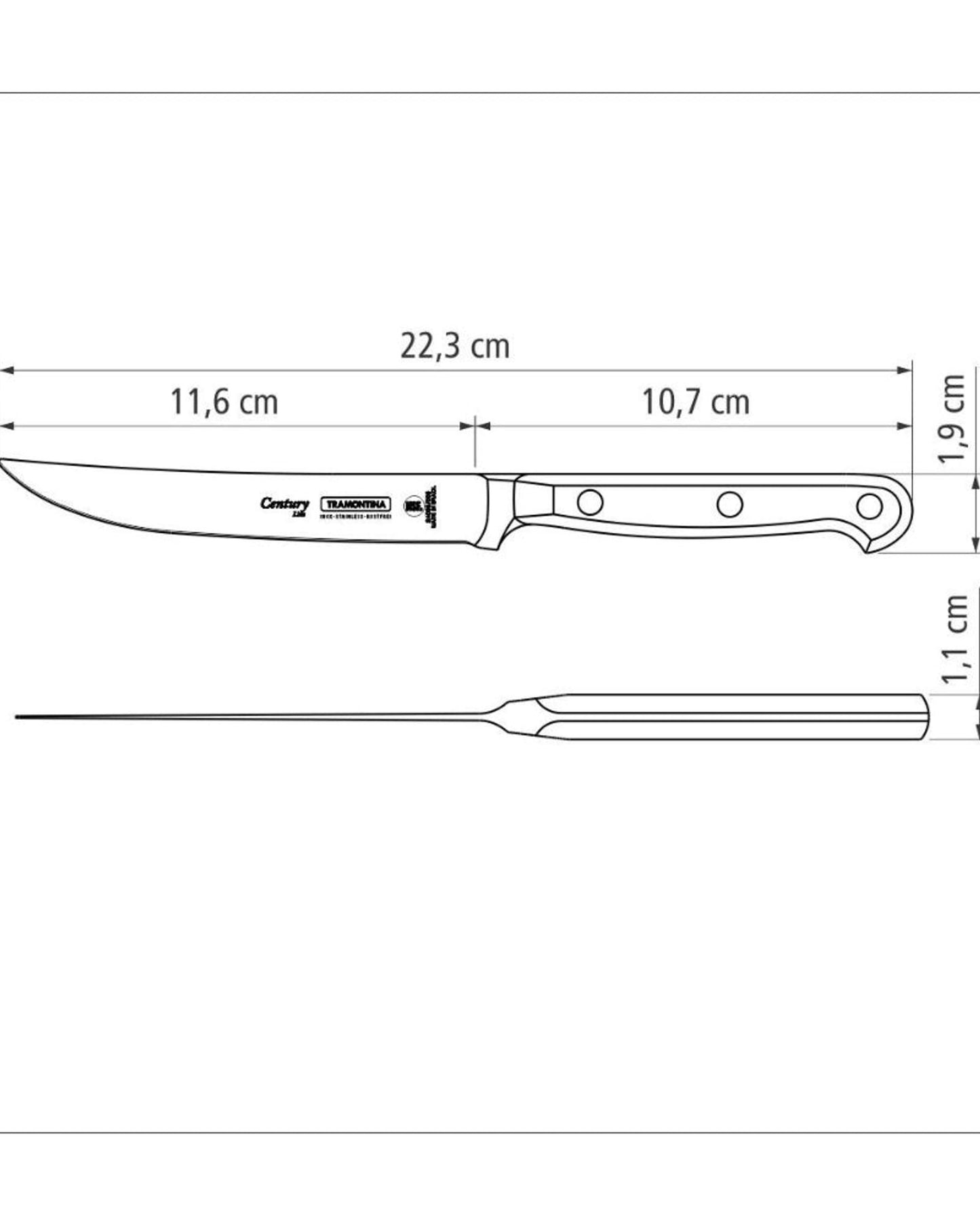 Tramontina Century Steak Knife 5Inch