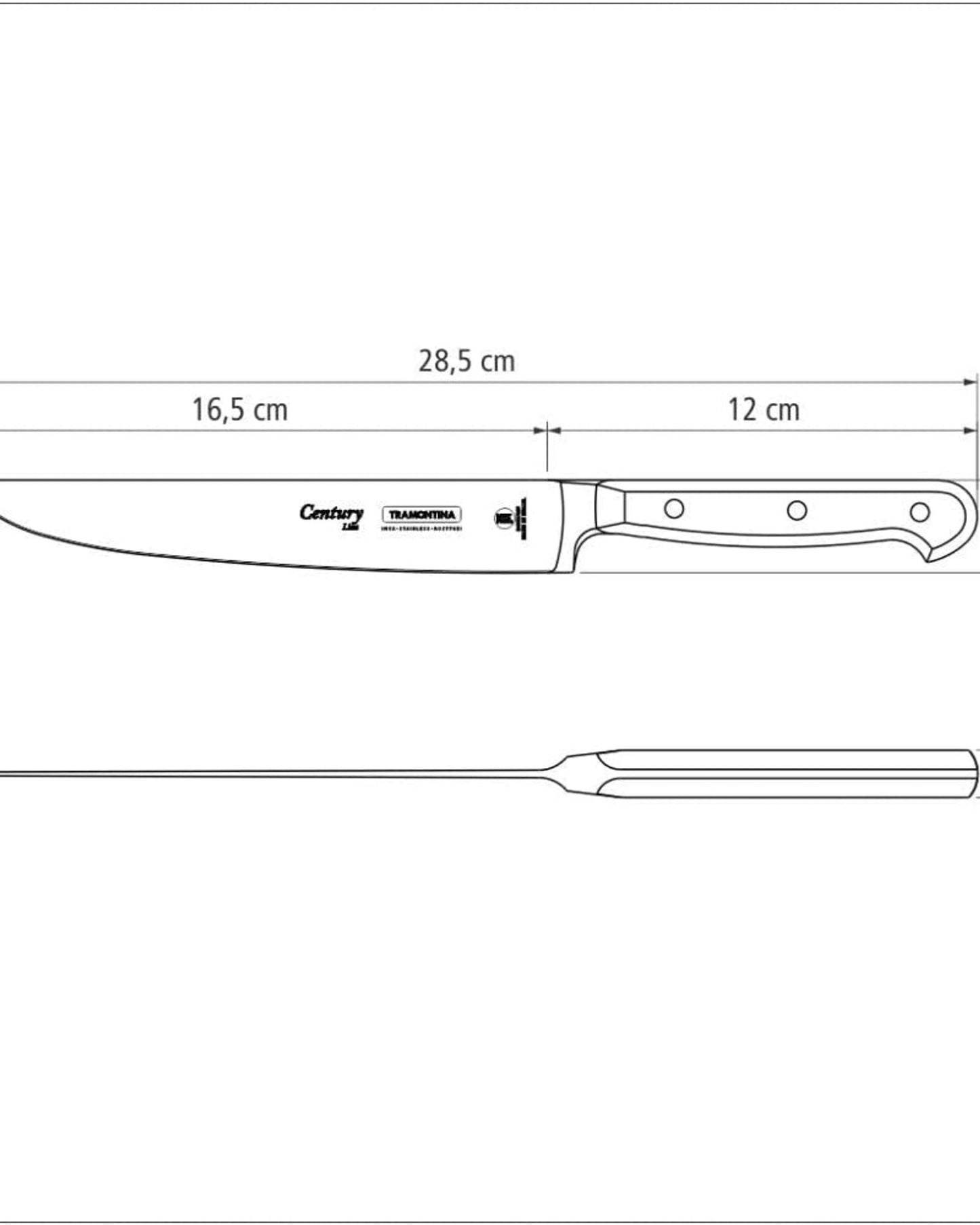 Tramontina Century Kitchen Knife 7Inch