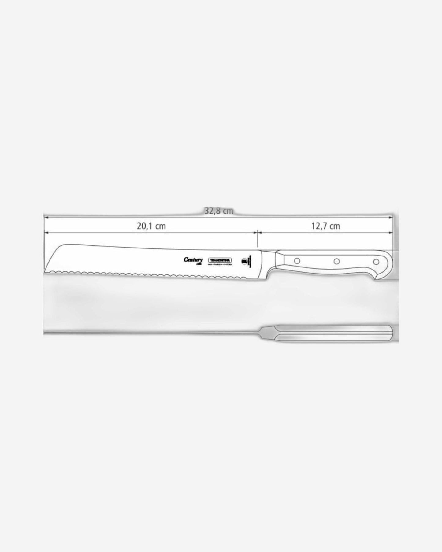 Tramontina Century Bread Knife 8Inch