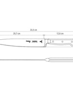 Tramontina Brazil  Century 8 Inches Utility Knife with Stainless Steel Blade and Black Polycarbonate Handle