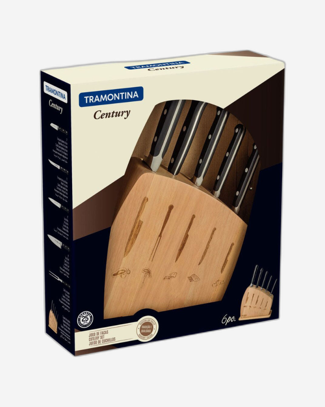 Tramontina Century Knife Set 6Pc